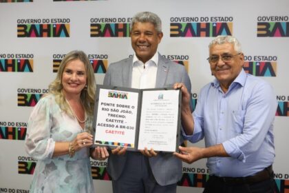 Governador Jerônimo Rodrigues autoriza licitação para construção de ponte sobre o Rio São João, no trecho que liga Caetité à BR-030