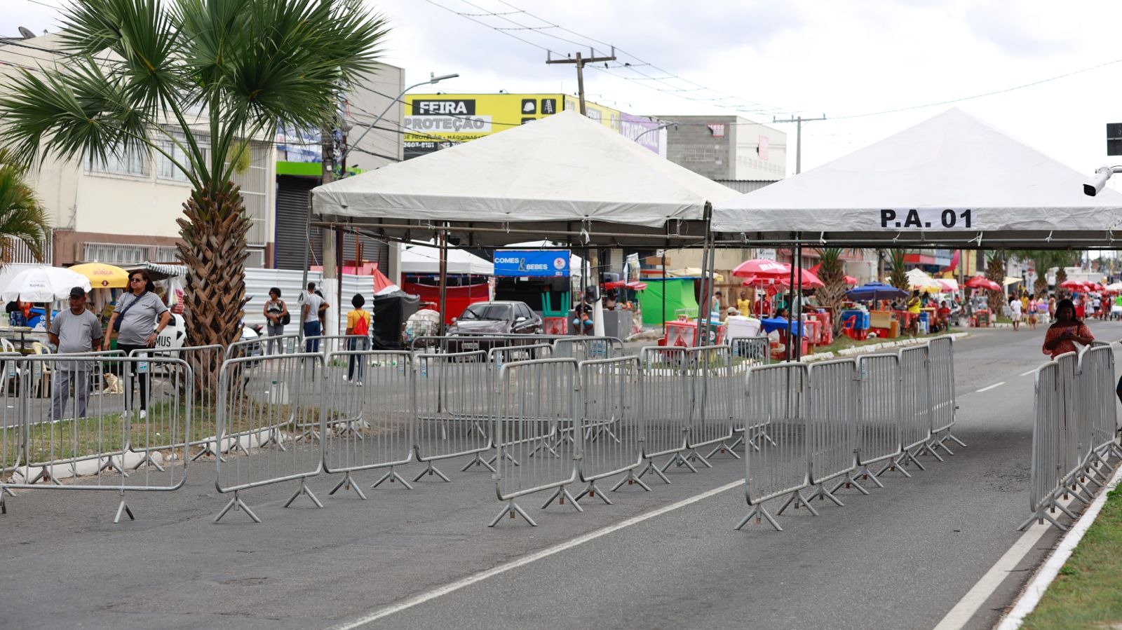 Micareta de Feira tem efetivo policial ampliado e câmeras de reconhecimento facial