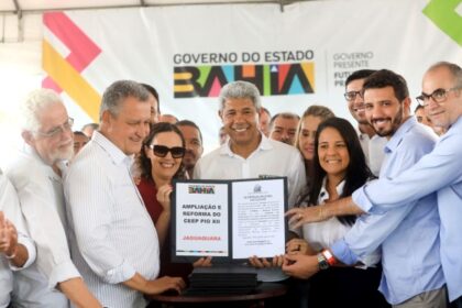 Jaguaquara recebe obras e investimentos nas áreas da educação e infraestrutura