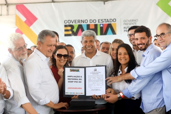 Jaguaquara recebe obras e investimentos nas áreas da educação e infraestrutura