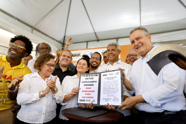 Governo do Estado autoriza licitações para obras do Tramo IV do Metrô de Salvador