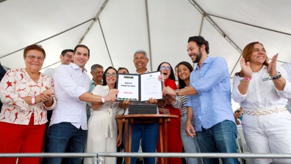 Jerônimo inaugura nova escola de tempo integral e reforça estrutura de saúde em Antas  