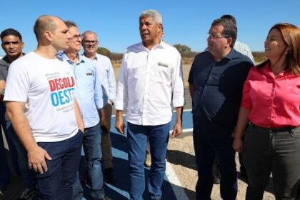 Antonio Henrique Jr acompanha Jerônimo Rodrigues em visita ao Aeroporto Dom Ricardo Weberberger