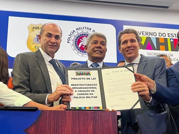 Governo atende indicação de Hassan e envia PL à ALBA criando Comando Regional da PM em Jequié