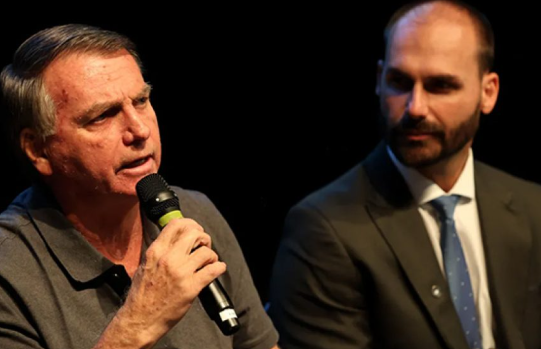PF indicia Bolsonaro e Eduardo por suspeita de tentativa de obstruir julgamento
