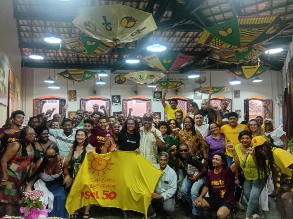 Kleber Rosa anuncia pré-candidatura a deputado estadual em evento no Pelourinho