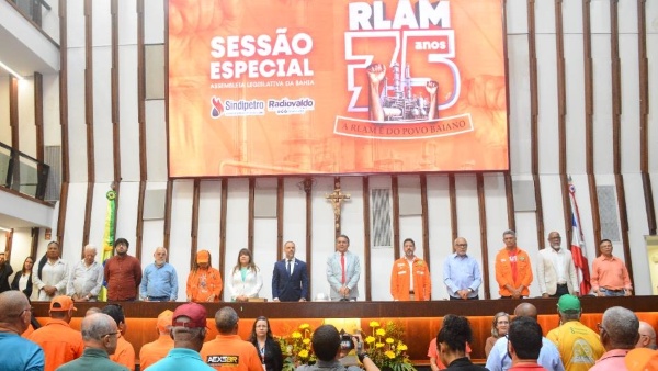 Por iniciativa de Radiovaldo, Assembleia celebra os 75 anos da Refinaria Landulpho Alves
