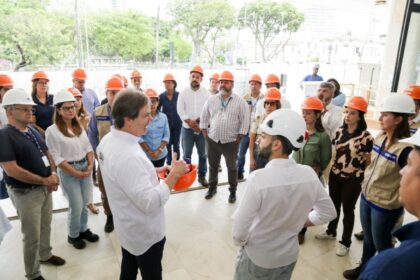 Em vistoria conjunta com diretores da Conder, Trindade afirma que TCA será referência para o Brasil