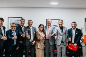 Presidente da FECBAHIA, Sivaldo Rios, é recebido pelo ministro Rui Costa e autoridades em Brasília