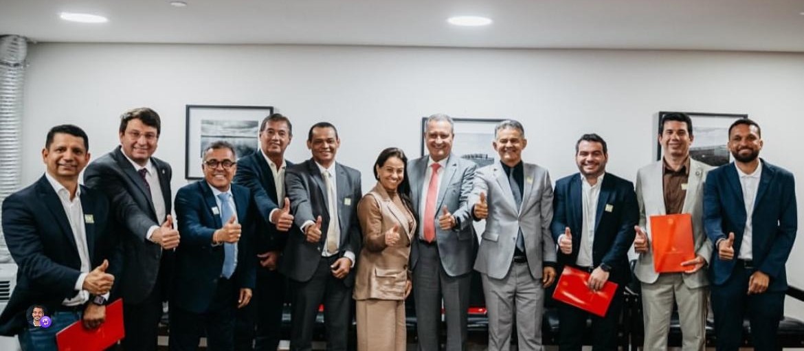 Presidente da FECBAHIA, Sivaldo Rios, é recebido pelo ministro Rui Costa e autoridades em Brasília