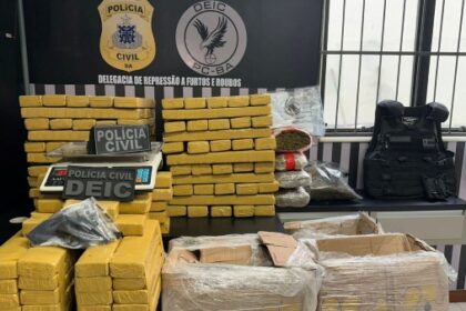 Polícia Civil apreende 212 quilos de maconha em Feira de Santana