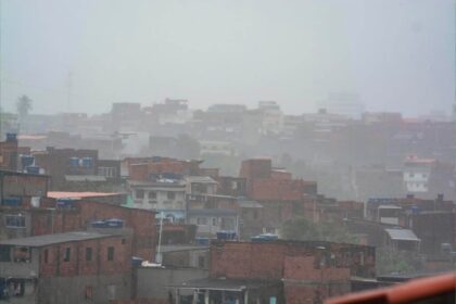 Volume de chuva já ultrapassa média histórica de outubro em diversos bairros da capital