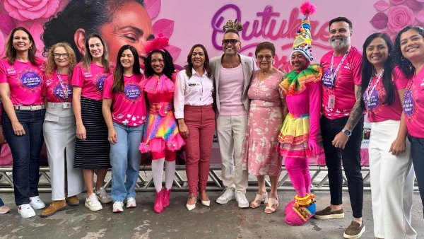 Fátima Nunes participa da abertura do Outubro Rosa em Salvador