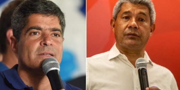 JeroNeto: Nova pesquisa de intenção de voto aponta ACM Neto e Jerônimo Rodrigues empatados