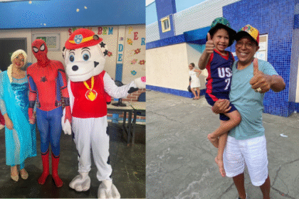 Mobilização de Suíca garante festa do Dia das Crianças em Pernambués