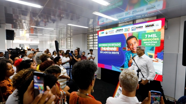 Na Liberdade, Restaurante Popular Alaíde do Feijão é entregue com requalificação do Governo do Estado