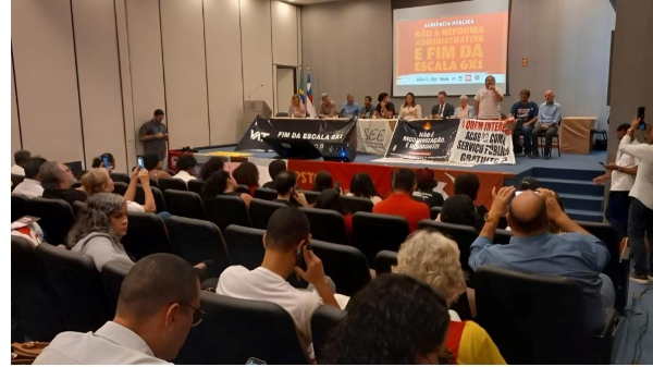Hilton Coelho promove audiência pública “Não à Reforma Administrativa e Fim da Escala 6x1”