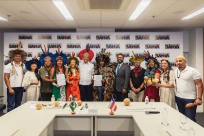 Secretário de Direitos Humanos Felipe Freitas comemora avanço na demarcação de terras indígenas na Bahia