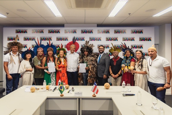 Secretário de Direitos Humanos Felipe Freitas comemora avanço na demarcação de terras indígenas na Bahia