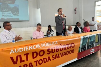 Em audiência itinerante, ALBA debate avanços das obras do VLT em Paripe