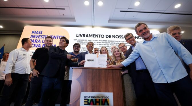 Governo do Estado autoriza novas obras de abastecimento e saneamento para oito municípios baianos