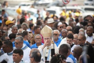 Salvador celebra 476 anos da Festa de Nossa Senhora da Conceição da Praia com missa campal e procissão no Comércio