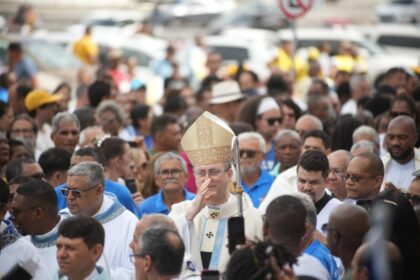 Salvador celebra 476 anos da Festa de Nossa Senhora da Conceição da Praia com missa campal e procissão no Comércio