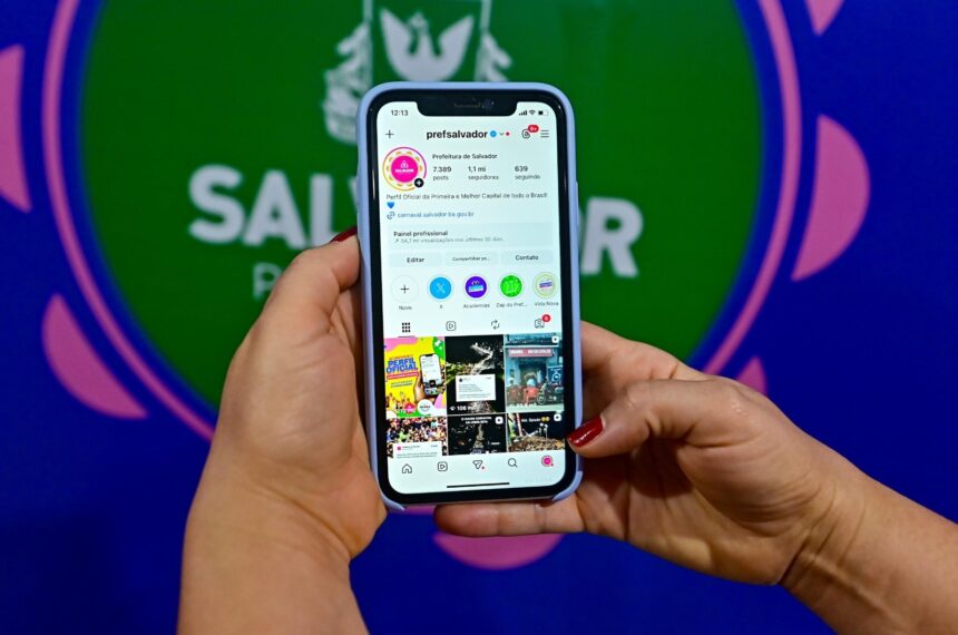 Prefeitura de Salvador é 1º lugar do Brasil em interações nas redes sociais durante o Carnaval