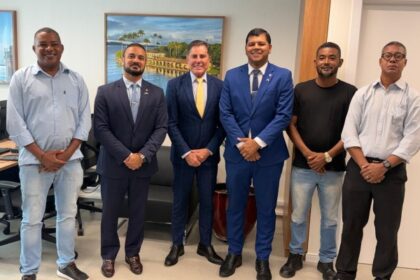 Capitão Alden e Diego Castro promovem reunião no TJ sobre Agentes de Proteção