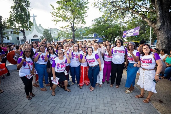 Ivoneide Caetano leva o Movimento Mulheres Vivas para Dias D’Ávila neste domingo