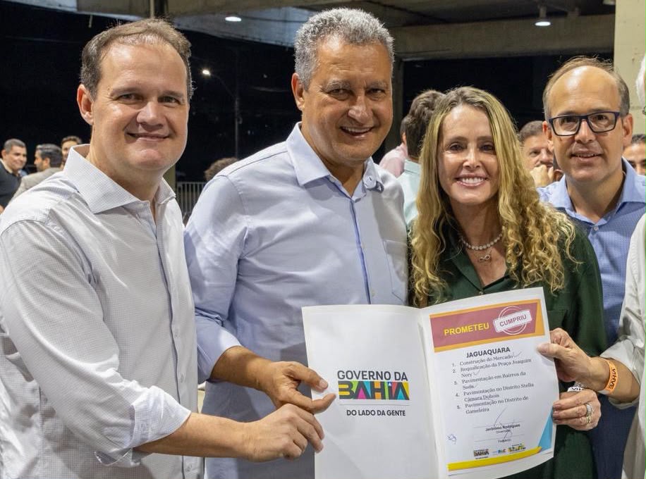 Prefeita de Jaguaquara declara apoio a Júlio Pinheiro: "Ajudou muito a nossa cidade"