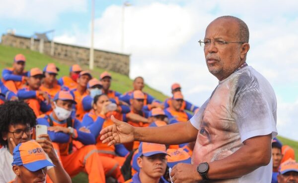 Dirigente do Sindilimp, Luiz Carlos Suíca fala de expectativa de reunião com presidente do Senado para tratar do PL dos garis e das margaridas