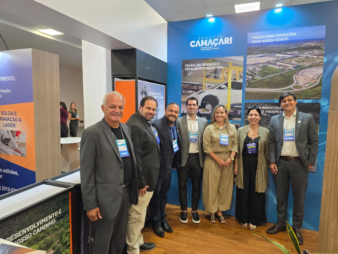 Camaçari fortalece agenda industrial e automotiva durante reunião na INDEX Bahia 2026