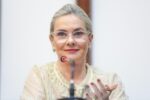 Ivana Bastos comemora a chegada dos equipamentos para início da construção da ponte Salvador-Itaparica