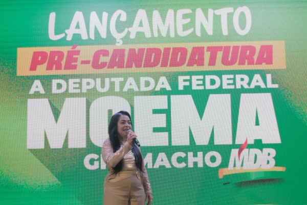 Moema Gramacho reúne lideranças políticas e apoiadores em lançamento de pré-candidatura a deputada federal