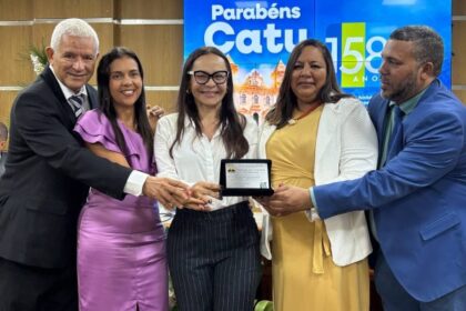 Ivoneide recebe título de cidadã de Catu e reafirma compromisso com o município: “Mais desenvolvimento e inclusão”