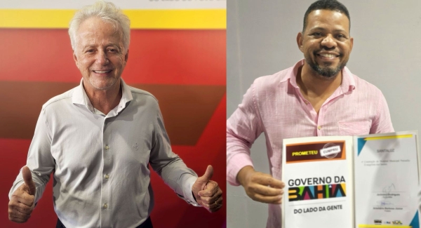 “Apoiamos Jerônimo com 82% dos votos e estaremos juntos novamente", diz prefeito de Tanque Novo durante anúncio de investimentos para cidades baianas