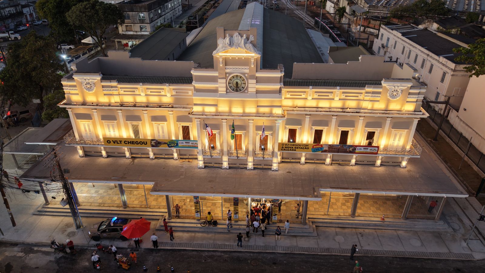 Jerônimo Rodrigues entrega primeira estação do VLT de Salvador, no bairro da Calçada