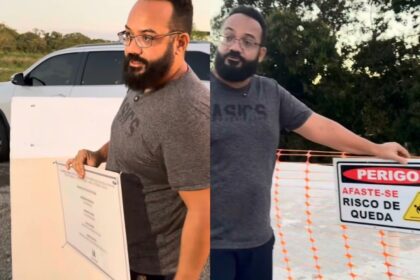 Deputado Leandro de Jesus retira placa de obra da BA-649 e acusa Jerônimo de promover "inauguração fake"
