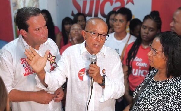 Representante dos garis e margaridas, Suíca destaca importância de reeleger Lula e Jerônimo