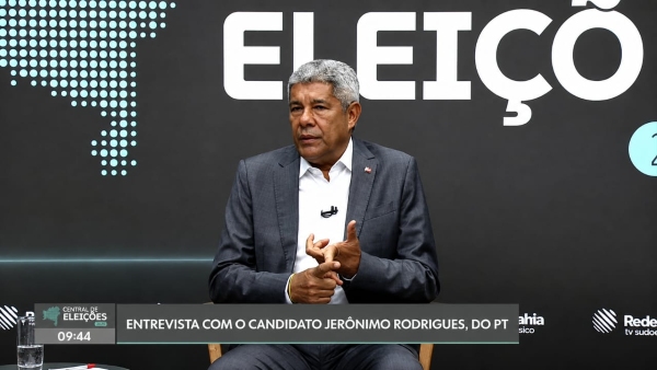 Durante sabatina, Jerônimo destaca quarto crescimento consecutivo do Ideb e critica educação de Salvador