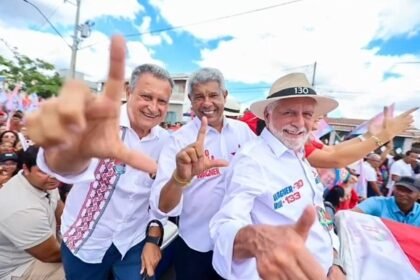 ”Quem vota em Lula vota casado em Wagner e Rui para o Senado”, diz Rui Costa em Itatim