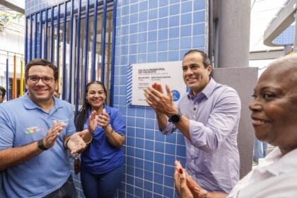 Prefeitura inaugura escolas de alto padrão para 1,2 mil alunos com piscina e salas climatizadas em Fazenda Grande do Retiro